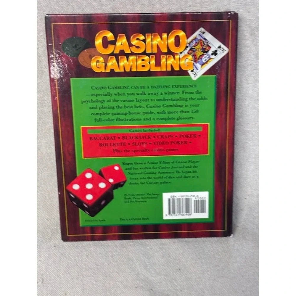 Casino Gambling Book The Ultimate Play To Win Guide Games Baccarat‎ Blackjack